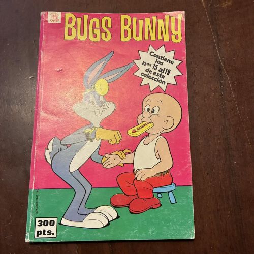 Portada del libro de Bugs Bunny. Números del 15 al 19