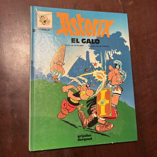 Portada del libro de ASterix el galo