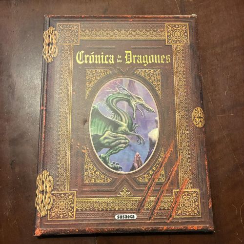 Portada del libro de Crónica de los dragones