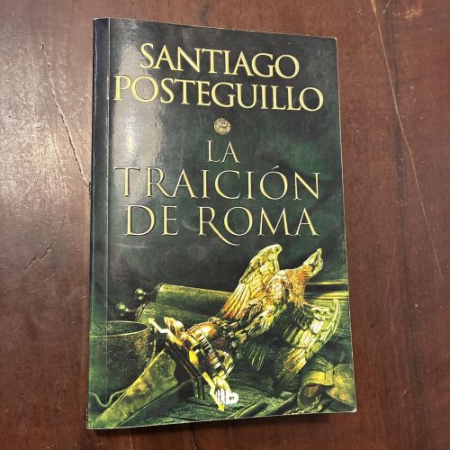 Portada del libro de La traición de Roma