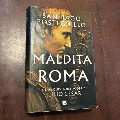Portada del libro de Maldita Roma