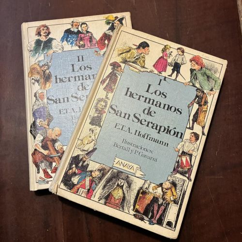 Portada del libro de Los hermanos de San Serapión. 2 vols