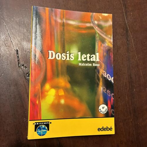 Portada del libro de Dosis letal