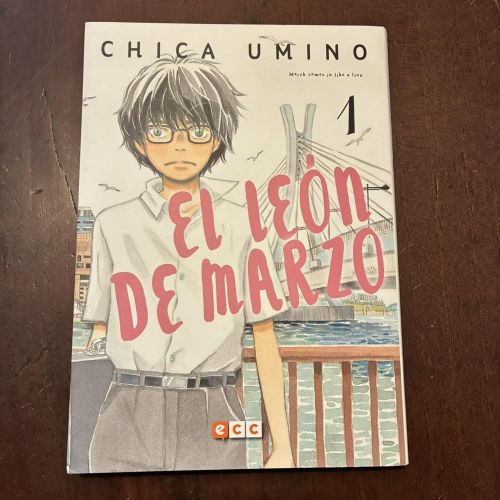 Portada del libro de El león de marzo 1