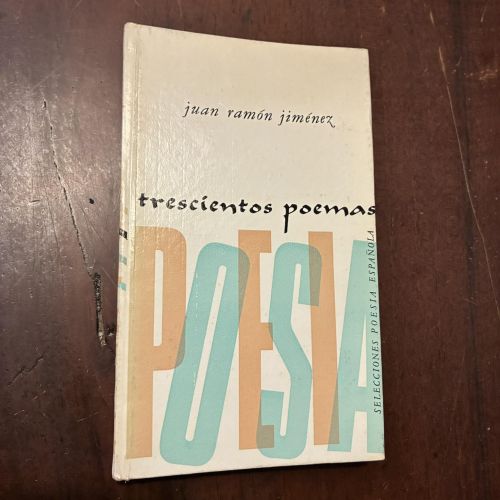 Portada del libro de Trescientos poemas