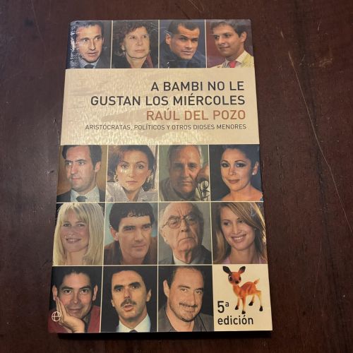 Portada del libro de A Bambi no le gustan los miércoles