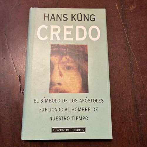 Portada del libro de Credo. Credo