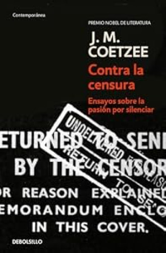 Portada del libro de Contra la censura