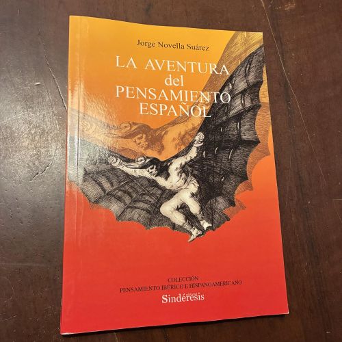 Portada del libro de LA AVENTURA DEL PENSAMIENTO ESPAÑOL