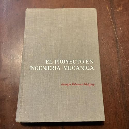 Portada del libro de El proyecto en ingeniería mecánica