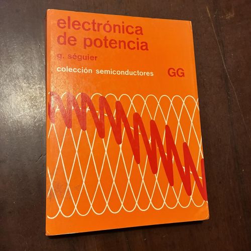 Portada del libro de Electrónica de potencia