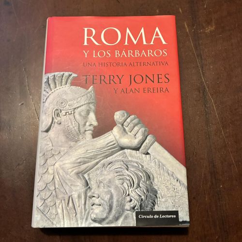Portada del libro de Roma y los bárbaros