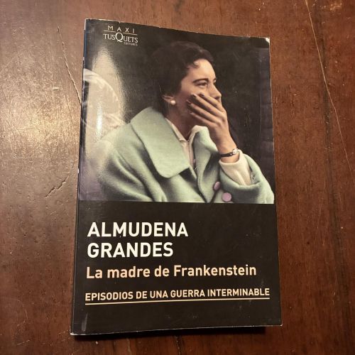 Portada del libro de La madre de Frankenstein