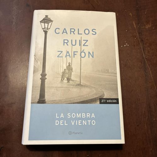 Portada del libro de La sombra del viento