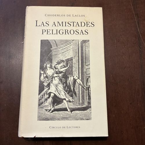 Portada del libro de Las amistades peligrosas