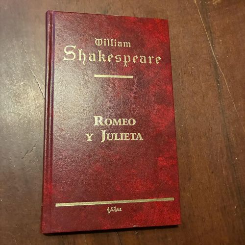 Portada del libro de Romeo y Julieta