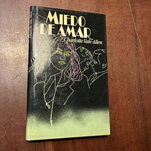 Portada del libro de Miedo de amar