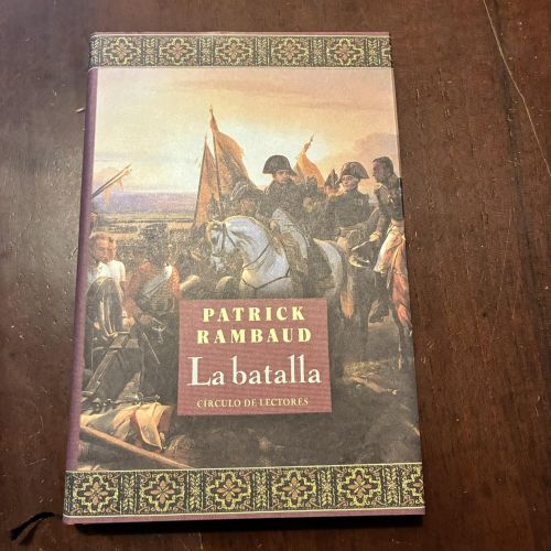 Portada del libro de La batalla