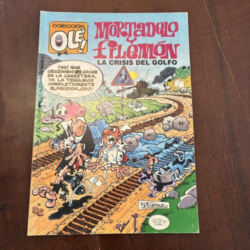 Portada del libro de Mortadelo y Filemón. La crisis del golfo. nº 394