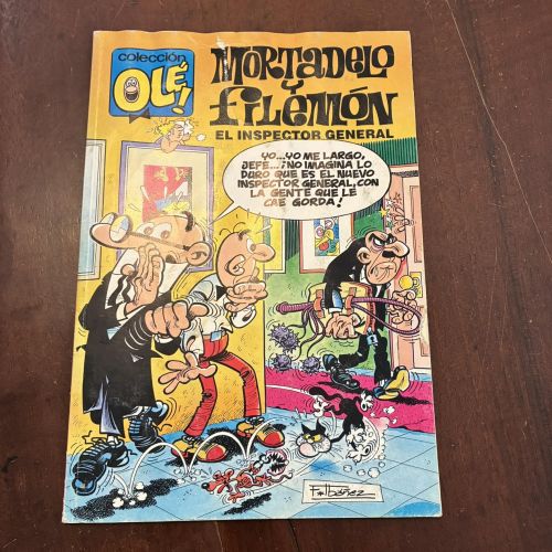 Portada del libro de Mortadelo y Filemón. El inspector general. nº 387