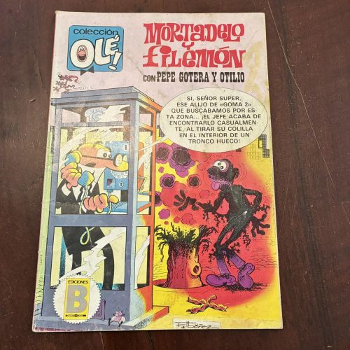 Portada del libro de Mortadelo y Filemón con Pepe Gotera y Otilio. nº 241