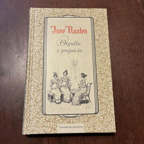 Portada del libro de Orgullo y prejuicio