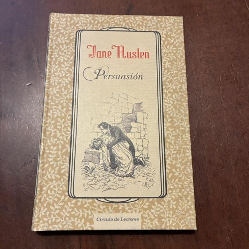 Portada del libro de Persuasión