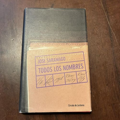 Portada del libro de Todos los nombres