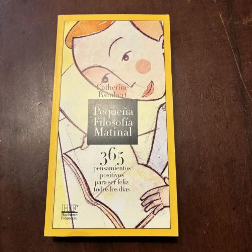 Portada del libro de Pequeña filosofía matinal