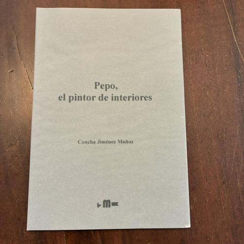 Portada del libro de Pepo, el pintor de interiores