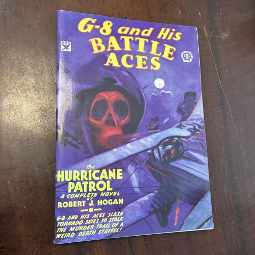 Portada del libro de G-8 and his battle aces. The hurricanes patrol nº 11 (english)