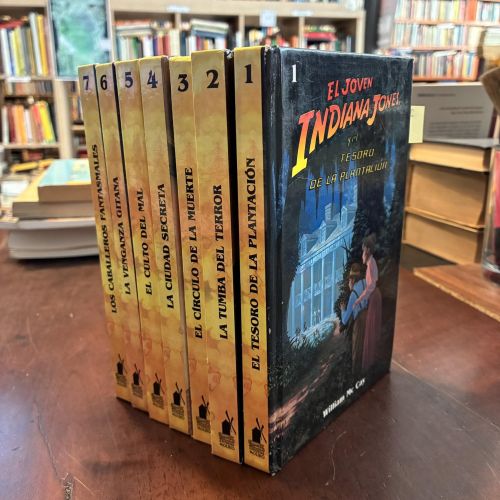 Portada del libro de El joven Indiana Jones. 7 vols
