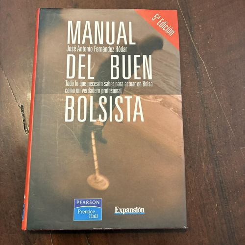 Portada del libro de Manual del buen bolsista