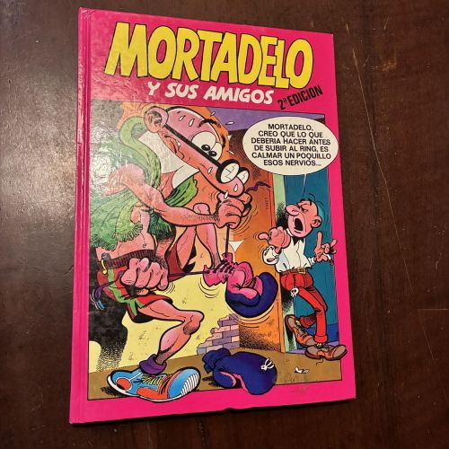 Portada del libro de Mortadelo y sus amigos nº 6