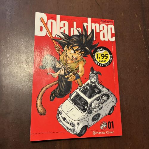 Portada del libro de Bola de drac 1 (catalán) Edición definitiva