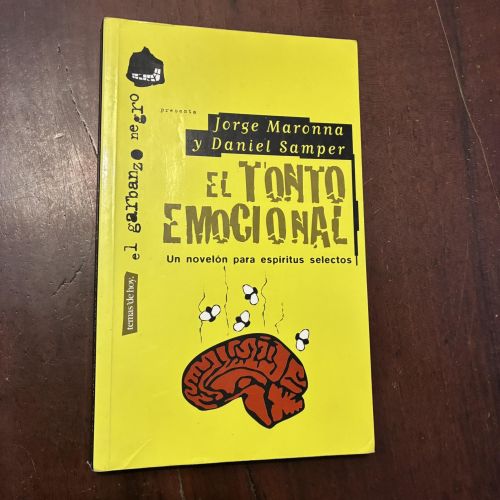 Portada del libro de El tonto emocional