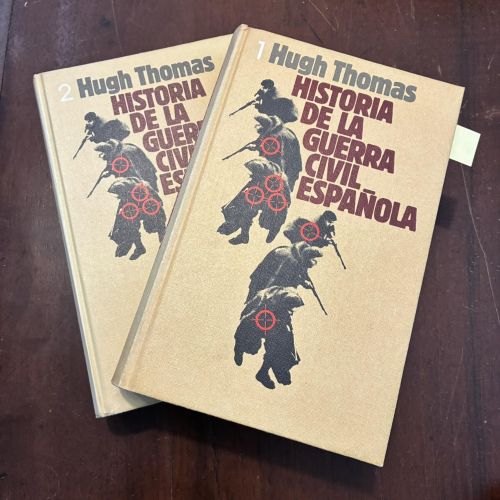 Portada del libro de Historia de la Guerra Civil Española. 2 vols