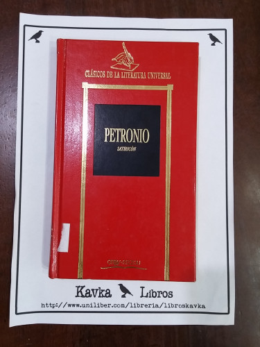 Portada del libro de Satiricón